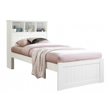 Wooden Bed WB1156 (Available in 2 Colors)