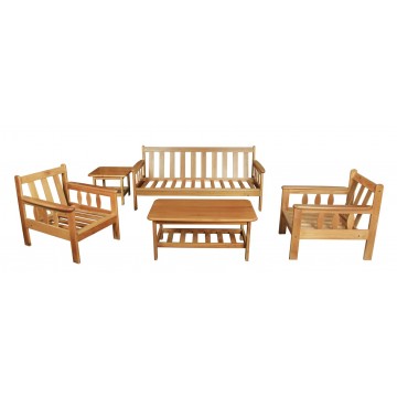 1/2/3 Seater Wooden Sofa Set WS1034
