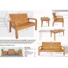 > Sofa - Wooden