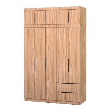 Wardrobe WD1296B With Top (Solid Plywood)