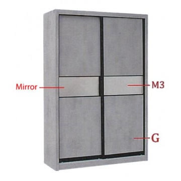 Modular Wardrobe WD1308F (Soft Closing Doors)