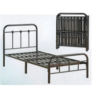 Alfred Metal Bed (Heavy Duty) Available in 2 Colours