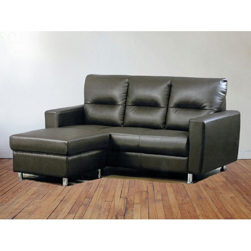 > Sofa - Faux Leather Sofa