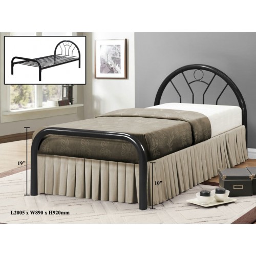 Metal Bed MB1088C Available in 3 Colours