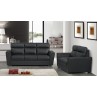 > Sofa - Half Leather Sofa