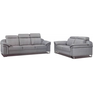 1/2/3 Seater Half Leather Sofa Set SFL1218